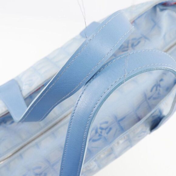 Pre Loved chanel Women Blue Tote Bags - Picture 5 of 8